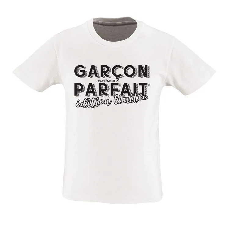 T-Shirt Style Garçon Parfait