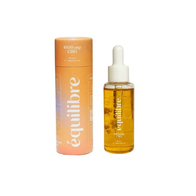 Huile CBD Immortelle