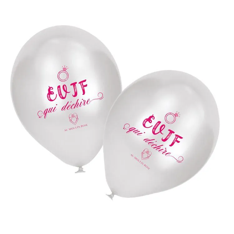 Ballons EVJF (lot de 10)