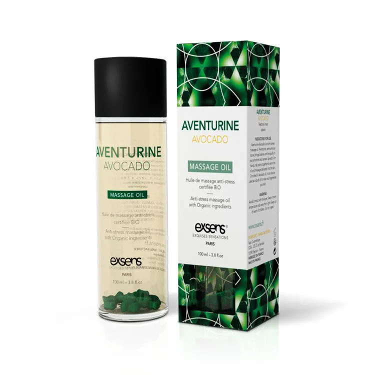 Huile Pierres Exsens - Aventurine Avocat