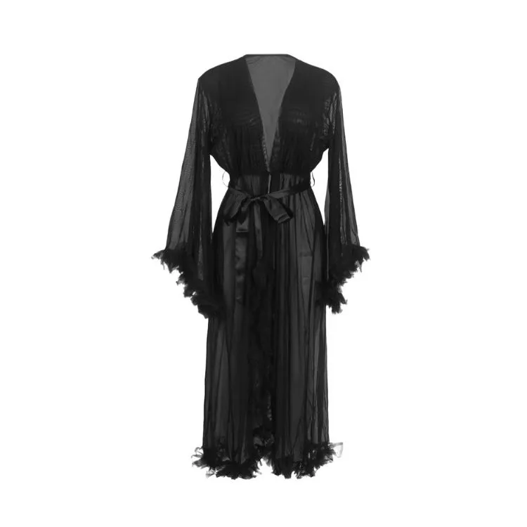 Saphira Peignoir Noir