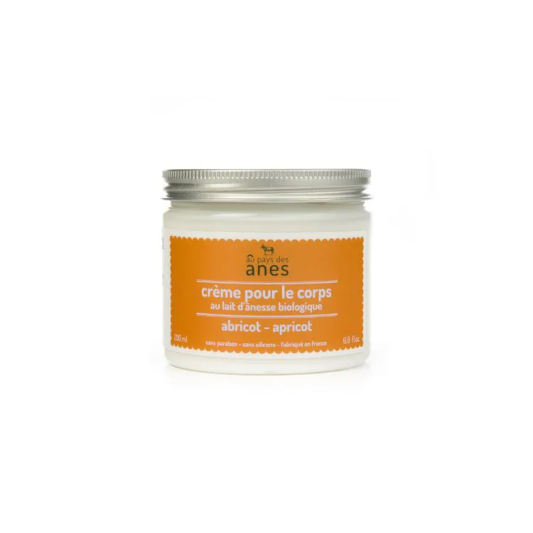 Crème Corps Abricot Lait d'Anesse