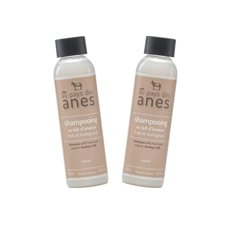 Duo Shampoing Monoï Lait d'Ânesse