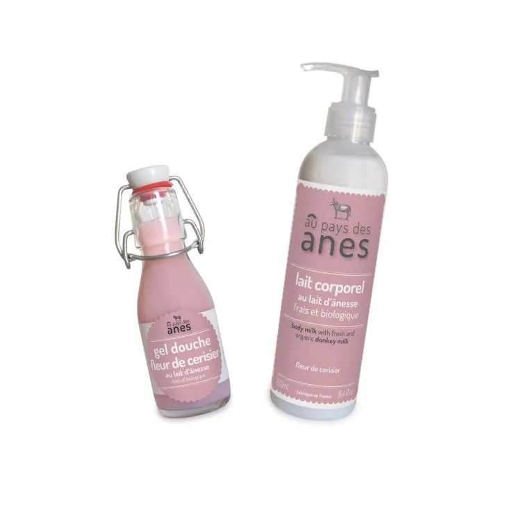 Duo Cerisier Lait d'&acirc;nesse