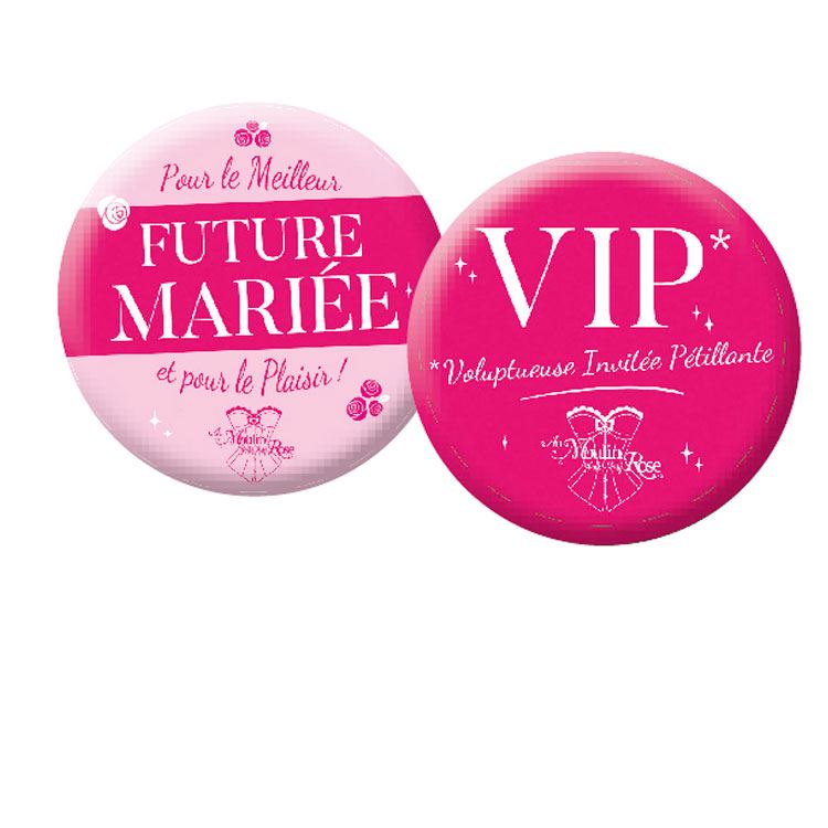 Badges Célébration - VIP (invités)