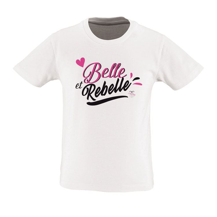 T-Shirt Style Rebelle Enfant - 2 Ans