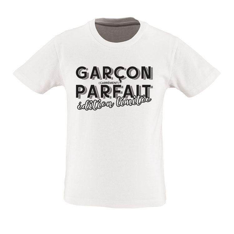 T-Shirt Style Garçon Parfait - 10 Ans