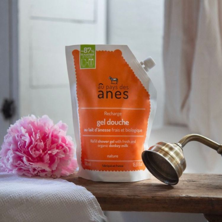 Eco Recharge - Gel Douche Lait d'ânesse