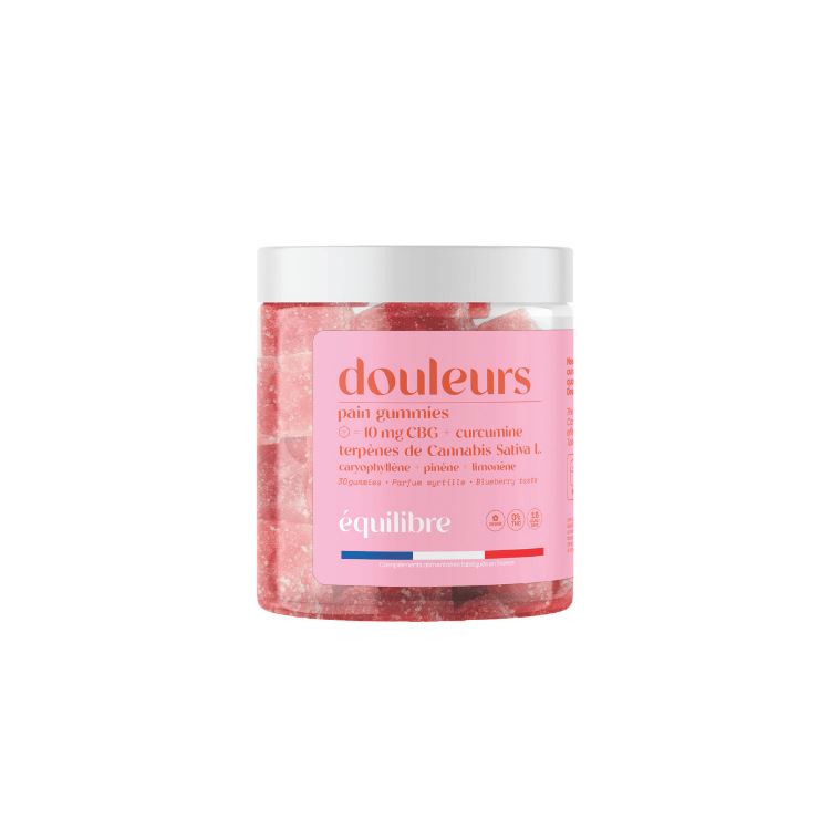Gummies CBG Douleurs
