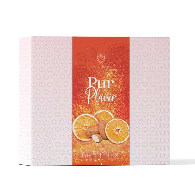 Coffret Pur Plaisir - Orange confite Amande