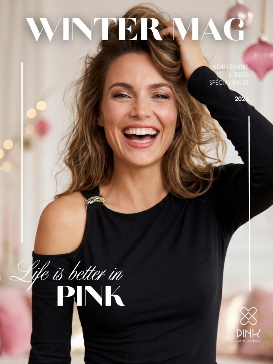 Couverture du Winter Mag PINK