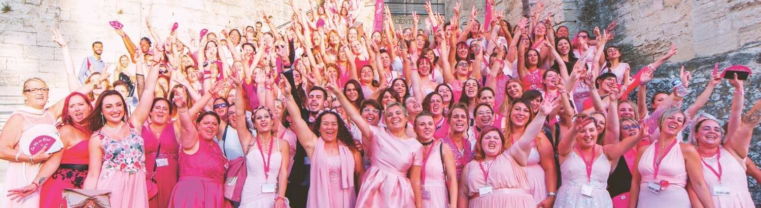 La communaut&eacute; des &Eacute;g&eacute;ries PINK r&eacute;unie pour un moment de partage